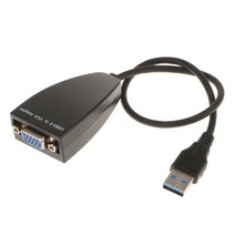 승 7/8을 위한 VGA 전시 케이블 접합기 카드 영상 도표 변환기에 USB3.0, 설명, 블랙, 플라스틱