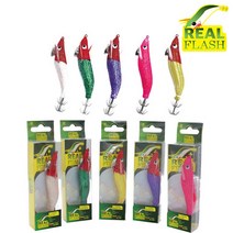 나라샵 풀플래쉬 에기 2.2호 DTD 원단사용 무늬오징어 갑오징어 한치 쭈꾸미 낚시, 플래쉬에기 고추장