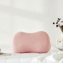 [모던하우스]커버가 있는 주니어 메모리폼 베개 핑크 45*25.5*7 FP1322002, 단품