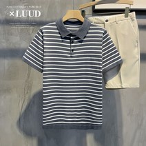 기본 린넨 슬릿넥 카라 머슬핏 남자 니트 반팔 남성 헨리코튼 오버핏 남자쿨 U넥