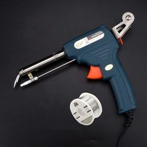 자동 납땜 건 휴대용 전기 납땜인두 키트 용접 도구 110V 220V 60W 회로 보드 홈 DIY 전자 수리용(옐로우)Cherish XT, Dark Green, 1개