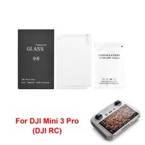 DJI 디지아이 -미니 3 프로/매빅 클래식/2 프로 줌 드론 리모컨 스크린 유리 보호 필름 포함 RC/RC 액세서리, [04] 2 set mini 3 pro