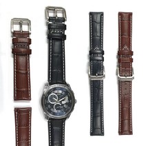 굿앤굿 교체용 스티치 가죽 시계 밴드 16mm시계줄