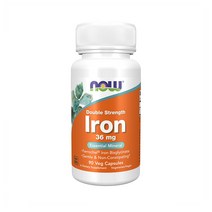 나우푸드 철분 Iron 36mg 90캡슐 한개