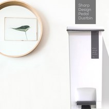 디자인 사각 페달휴지통 10L/인테리어휴지통/분리수거함/페달휴지통/종량제/10L/재활용/사무실용/가정용/업소용/휴지통/가정용휴지통/쓰레기통/페달/사무실휴지통/디자인휴지통/, 10L분리수거봉투1박스(50매)