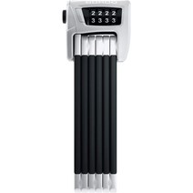 아부스 보르도 콤보 6100 90cm 접이식 자물쇠, One Color, 90 cm-White