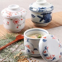 일본 계란찜 그릇 차완무시 차왕무시 자완 자왕무시, 1개, 03-일본 자쿠로 차완무시