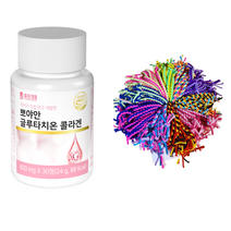 1박스+머리끈(연보) 50대아빠생일선물 피부 영양제 40대 30대 60대 70대 아버지 시아버지 선물, 1박스＋머리끈(연보)