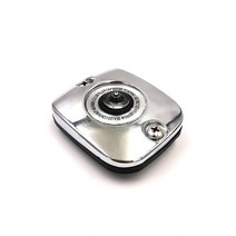 할리 데이비슨 dyna softail fat boy road king touring trike street bob fxdf 앞 브레이크 펌프 master cylinder cover, 크롬