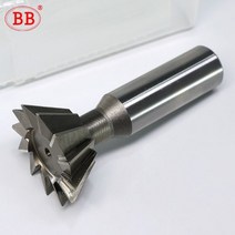 밀링커터 컷터 절삭공구 BB HSS Dovetail 커터 45 55 60도 8mm 16mm 25mm 엔드 밀 고속 스틸, 55 Degree