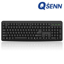 QSENN K1000 무선키보드 키스킨포함