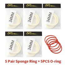 MTB 자전거 포크 케어 폼 링 서스펜션 프론트 더스트 오일 씰 윤활 라이딩 액세서리 10 개, [03] 34mm