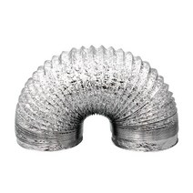 보일러 연도 자바라 난로 연도 주름관 연통 닥트호스, 폭100mm x 1.5m클램프+테이프2m