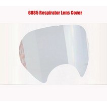 송기마스크 가스 마스크 보호 필름 15/25 호흡기 렌즈 커버 3 M 6885 방진 마스크 5/10/6800 개/팩, 04 25PCS, 한개옵션1