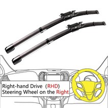 포드 익스플로러 호환용 와이퍼 소모품 포드 익스플로러 u625 2020 2021 2022 용 전면 와이퍼 블레이드 브러시 앞 유리 윈도 자동차 액세서리 와셔 청소, 액정