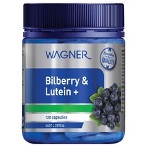 Wagner Bilberry & Lutein+ 120 Capsules, 120정, 1병