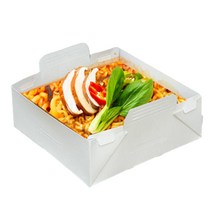5p 10p 무인쇄 일회용 종이용기+뚜껑 라면용기 캠핑용 하이라이트 인덕션 라면 직화 전자렌지 종이냄비, 종이냄비+뚜껑 2인용 10p