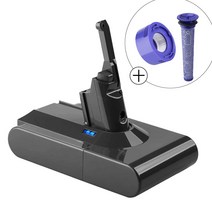 다이슨 V8 청소기 배터리 교체 4000mAh 삼성정품셀 국내생산 호환형 (헤파필터+프리필터 무상증정), V8(sv10) 배터리팩 (삼성정품셀적용)