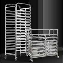 2022 베이커리락카 스테인리스 빵집 카트 6단 15단 빵카트 제과점 학원