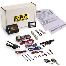 MPC Complete 2 Way LCD Remote Start with Keyless Entry Kit for 2004-2005 Ford Explorer Sport Trac nu, 1