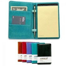 같은공간-(아인텍) A6 레포트패드 팬시 패드다이어리 여행용수납패드 노트용패드 여행용다이어리 가죽리포트패드-SS