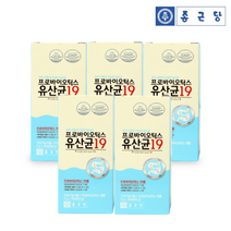 [K쇼핑]종근당 프로바이오틱스 유산균 19 30포 5박스/5개월분, 5개
