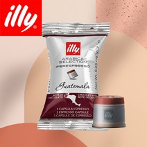 일리 과테말라 캡슐 커피 플로우팩, 6.7g, 100개, 1개