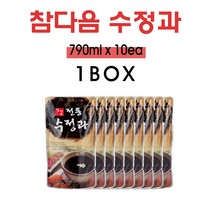 참다음 수정과 원액 790ml/음료베이스/업소/가정/찜질방 파낙스코리아 1BOX 1000x10개, 10개입, 790ml