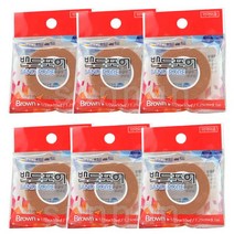 밴드골드 밴드포어 부직(종이) 반창고 브라운(살색) 1.25cmX9.1m (소)/의료용/반창고/테이프/종이/부직, 6개