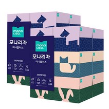 모나리자 미니플러스 미용티슈 250매 12입 2개 총24개 각티슈
