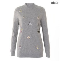 에이비플러스 ab.f.z 쁘띠 패션 자수 포인트 니트 (AFU4GW41A)