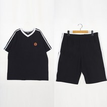 옛날교복 졸업사진컨셉 블루화이트라인 하복 생활복 세트 (위례한빛중) 교복