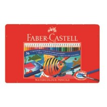 파버카스텔 수채색연필 36색 틴 수채색연필 전문가용색연필 유성, 단품