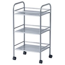 이케아 드라간 카트 실버 40.5x32x74.5cm 스틸, 1개