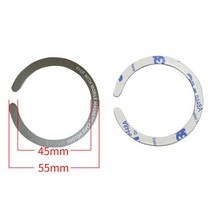 휴대폰파우치 핸드폰가방 핸드폰백 Magsafe 자석 격판 덮개 반지를위한 6 Pack 보편적 인 금속 스티커 지원 차 홀더를위한 무선 충전기 금속판 장, [03] C 6PCS
