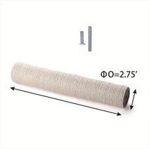 DIY 고양이 스크래칭 포스트 교체 나무 타워 가구 새끼 스크래치 폴 M8 나사 액세서리, Height 30cm, Sisal column