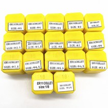 1PCS ER11 봄 콜레트 1 2 3 4 5 6 7 8 1/8 1/4 CNC 밀링 공구 조각 기계 스핀들 모터, 03 ER11-2