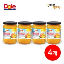 Dole돌 복숭아 하프컷 과일조림, 복숭아 하프컷 4개