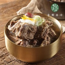 [송화유수] 고기듬뿍 전통 갈비탕 600g x 5팩