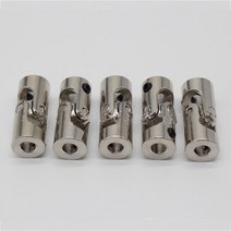 유니버셜조인트 2x2mm 4x4mm 6x6mm 모터 커넥터 범용 조인트 커플링 금속 RC 자동차 보트 샤프트 커플러 QL, 03 6x6mm