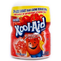 쿨에이드 체리맛 비타민 저당분말 음료 Kool Aid 538g