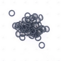 실리콘 오링 고무패킹 오일링 고무링 7.1mm 50P, 단품, 50개