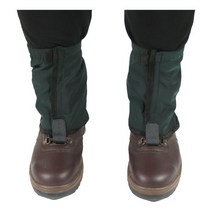 estup 작업용 방수 다리 발목 토시 등산 숏 스패츠, 진한 국방색