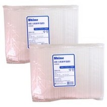 동일프라텍 샤인 스트로우 일반, 2개, 1000개입