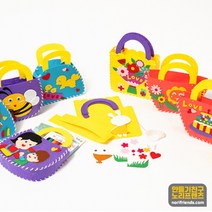 펠트가방 만들기재료 퀼트패키지, 바닷속공주