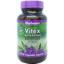 Bluebonnet 블루보넷 바이텍스 베리 추출물 60 야채캡슐