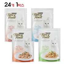 퓨리나 팬시피스트 인스퍼레이션 70g 24개입 고양이간식, 콤보(4종 6개씩)