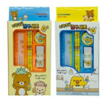 리락쿠마 문구 미니 세트, 랜덤발송, 8개