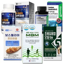 무릎관절영양제 단일성분모음전 MSM식이유황 종근당 N아세틸 글루코사민 상어연골 콘드로이친 보스웰릭산 보스웰리아 뉴질랜드 초록입홍합오일, 종근당 N-아세틸 글루코사민