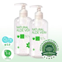 데일리스테 내추럴 유기농 알로에 베라 수딩 젤 겔 300ml 1+1